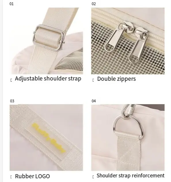 Multifunctional Pocket Soft Folding Pet Travel Tote Bag, Can Carry Pet Tote Bag, Large Capacity High Appearance Level
