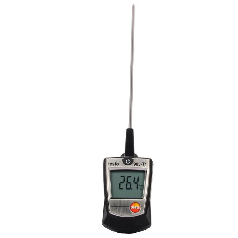 Mini Waterproof Testo905-T1 Plug-In Needle Thermometer 10-Second Quick for Test Accurate Measuring Instrument