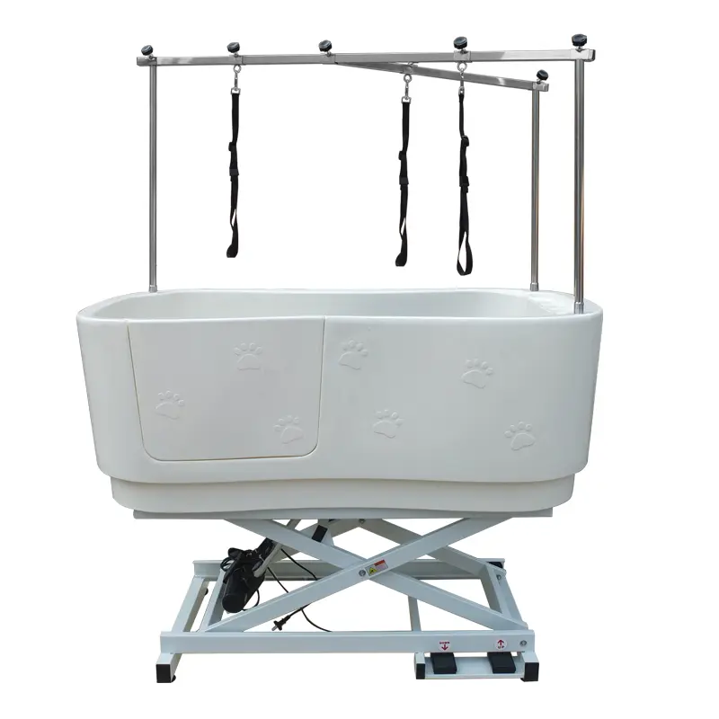 Pet Shop Salon Bathing Tub Cat Dog Spa Washing Station Plastic Electric Lifting Cleaning Puppy Pet Grooming Bathtub