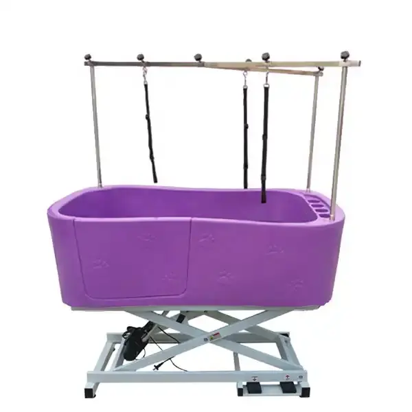 Pet Shop Salon Bathing Tub Cat Dog Spa Washing Station Plastic Electric Lifting Cleaning Puppy Pet Grooming Bathtub