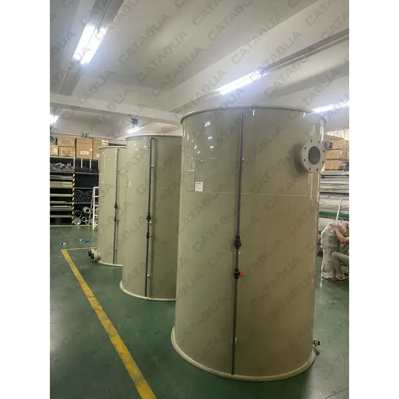 CATAUQA Recirculating Aquaculture System Bio Filters Bio Filter Tank PP Water Tank Chemical Storage Tank