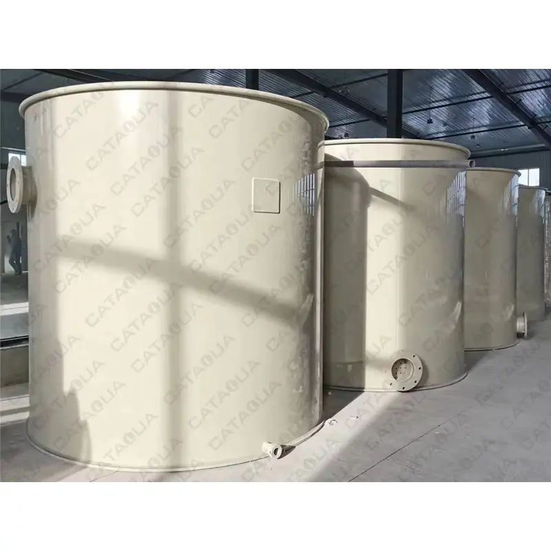 CATAUQA Recirculating Aquaculture System Bio Filters Bio Filter Tank PP Water Tank Chemical Storage Tank