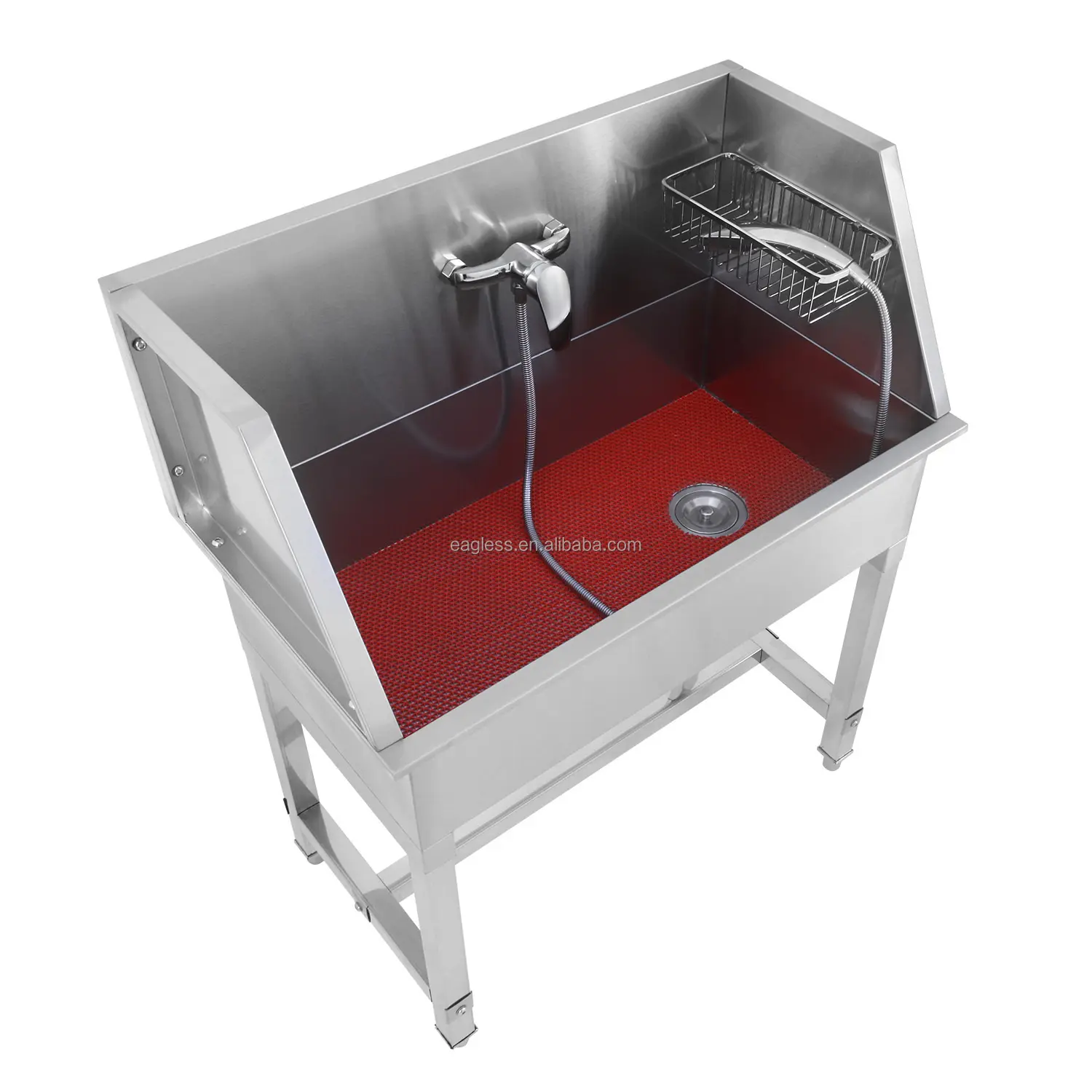 Multifunction Stainless Steel Pet Dog Grooming Bath Tub Washing Wash Station Bathtub Tubs
