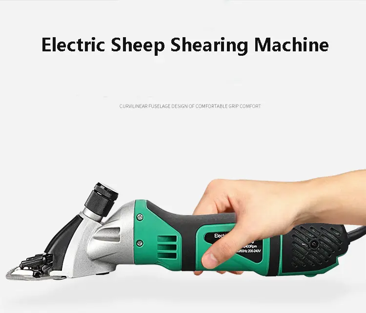 Speed Adjustable Electric 500W Sheep Hair Clipper Goat Wool Shearing Machine Animal Wool Cutting Machine for sale