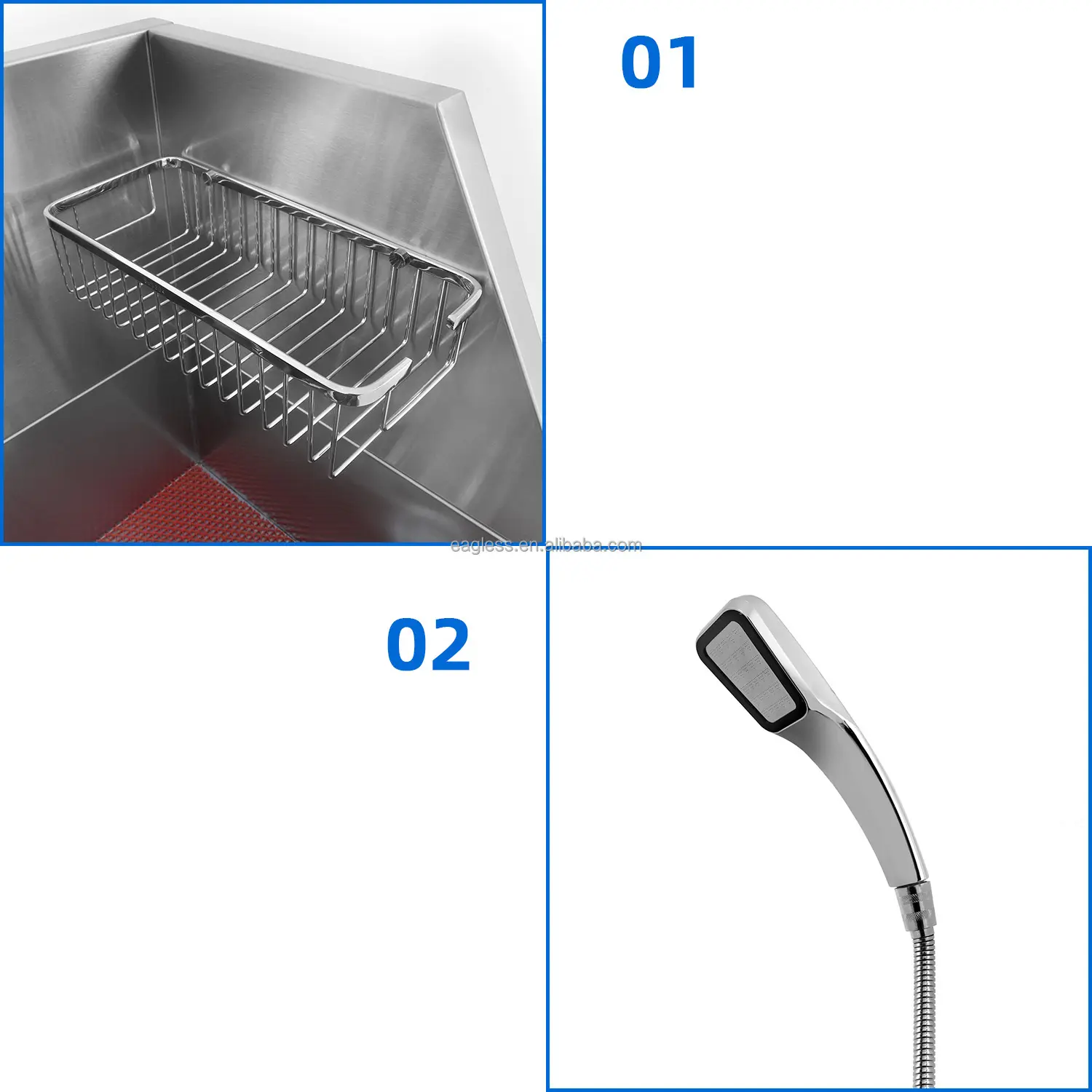 Multifunction Stainless Steel Pet Dog Grooming Bath Tub Washing Wash Station Bathtub Tubs