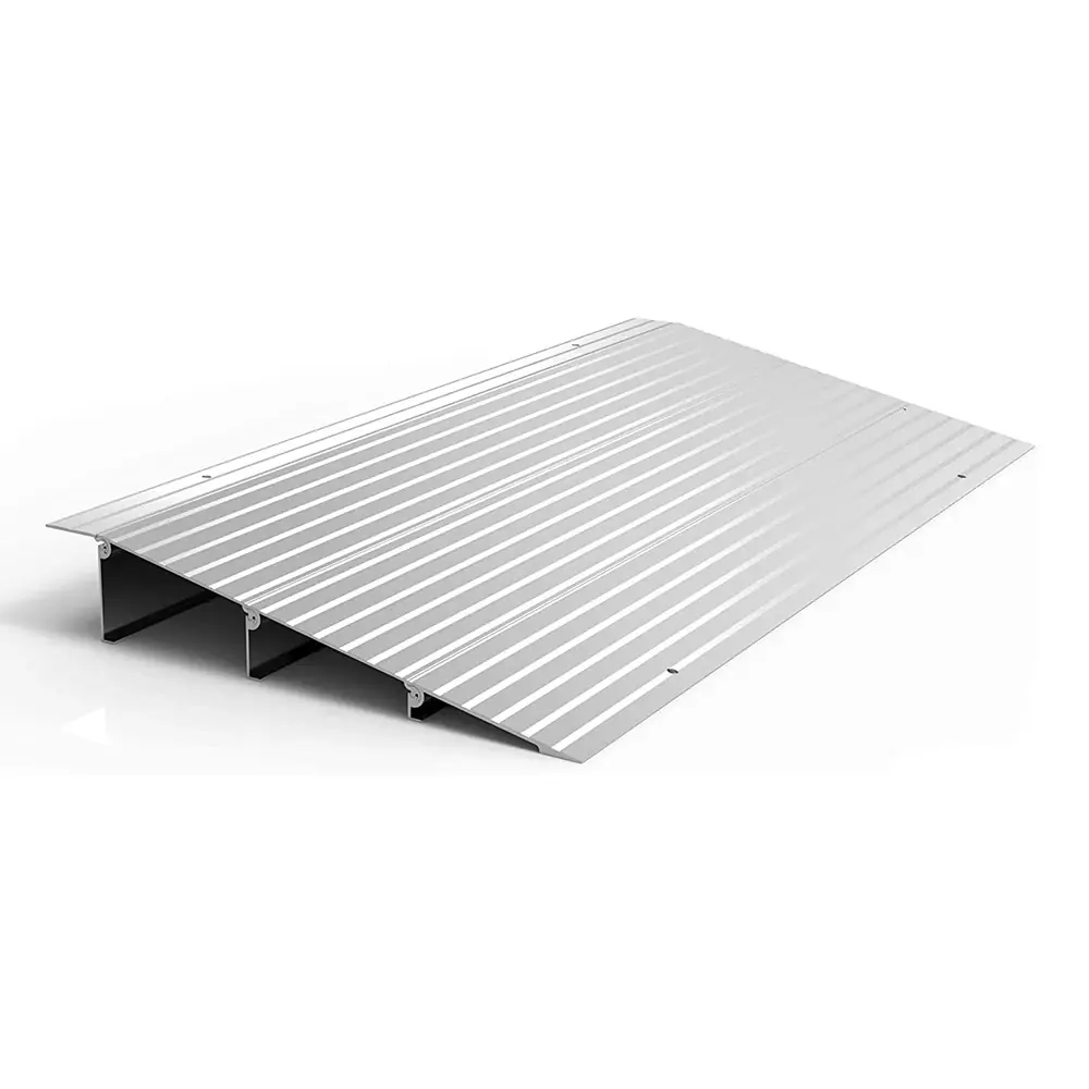 Chinese Factory Hot Sale Aluminum 2 Inch Wheelchair Ramp for Home Entry Lightweight Portable Handicap Ramps