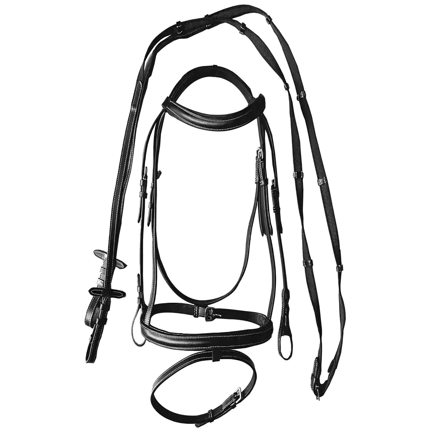 Western Show Headstall & Breast Collar Set Premium Cowhide Lightweight Trending Designs Seasonal Horse Equipment Tack