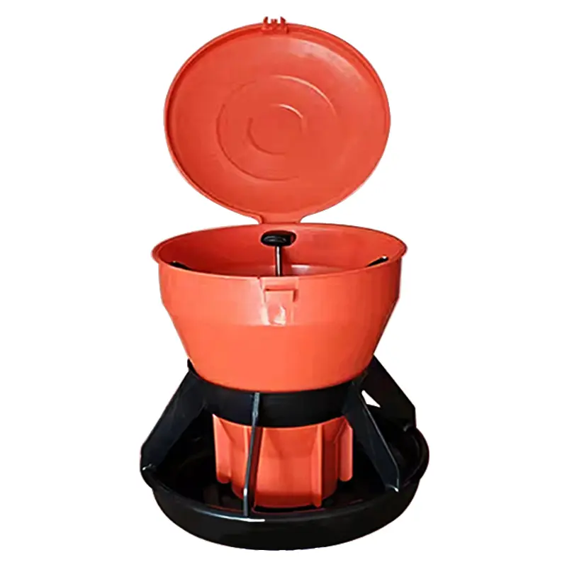 Adjustable Automatic Plastic Feeder Portable 5kg/15kg PP Pig Farming Equipment Used & New Feeder for Pigs