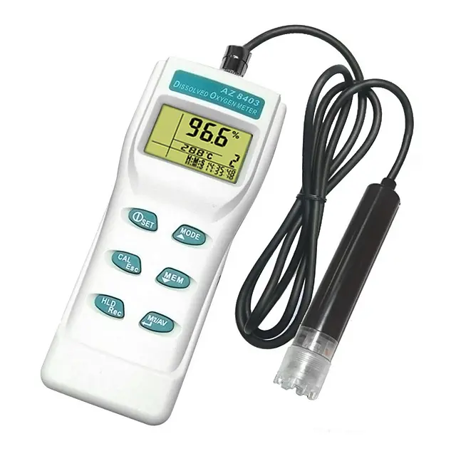 AZ-8403 Portable Digital Dissolved Oxygen Meter Water Quality Tester