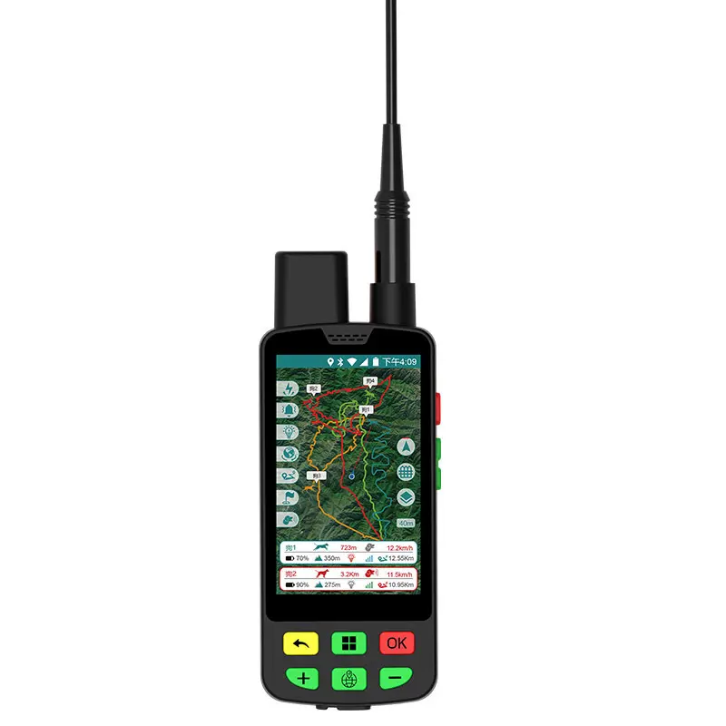 Waterproof Dog Gps tracker Collar with Training Function and Barking Sound Monitoring for Hunting Dogs