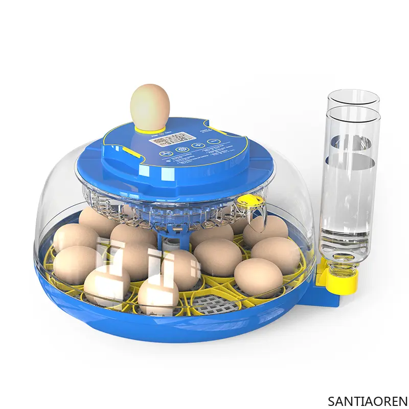 Mini Full Automatic Incubators 18 Eggs Incubator Automatic 12 Volt Battery Egg Incubator