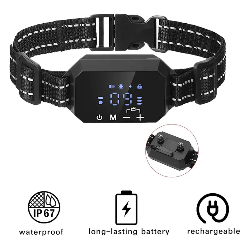 Factory OEM GPS Wireless Dog Fence System Large Signal Smart Electronic Adjustable Dog Training Collar Wireless Fence Outdoor