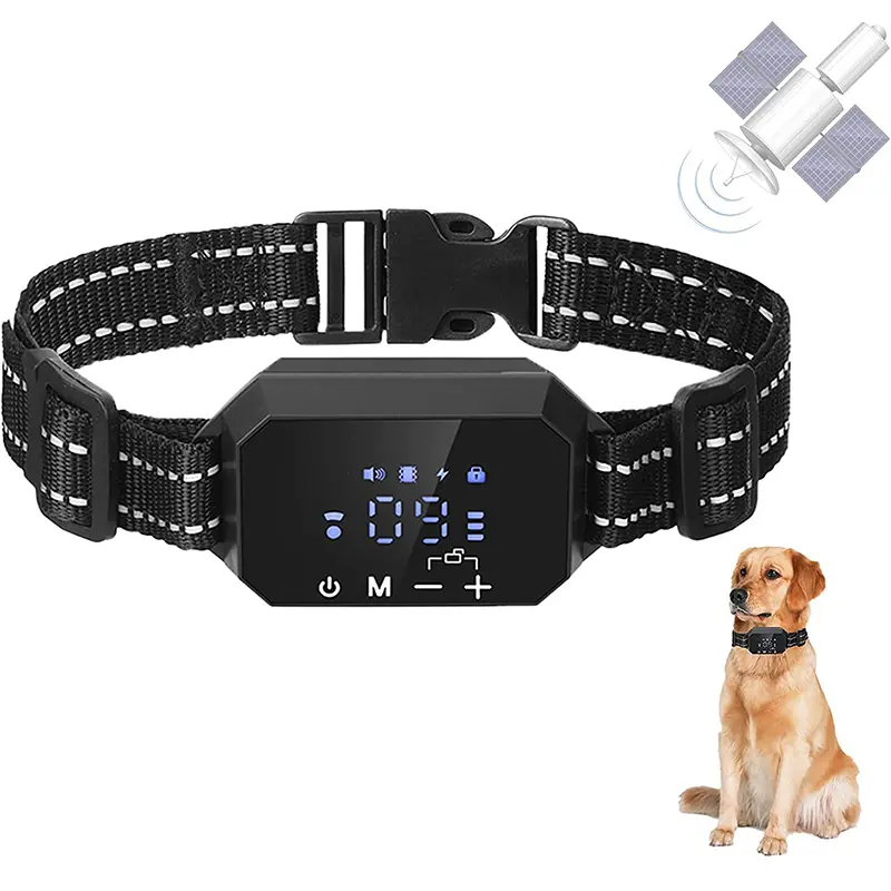 Factory OEM GPS Wireless Dog Fence System Large Signal Smart Electronic Adjustable Dog Training Collar Wireless Fence Outdoor