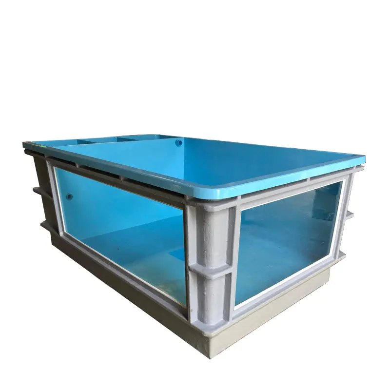 Customization Sturdy 1066 Gallons Fiberglass Fish Pond and Aquarium Ideal for Fish Farming and Decoration