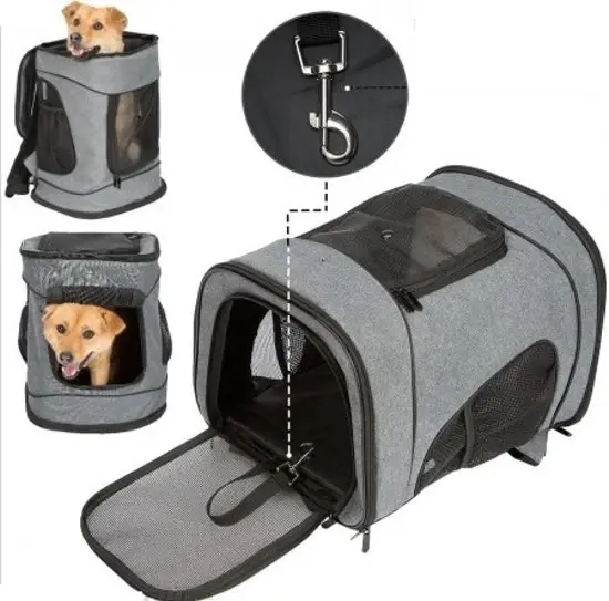 Pet Carrier Backpack Bag for Small Dogs Cats Puppies with Mesh Window