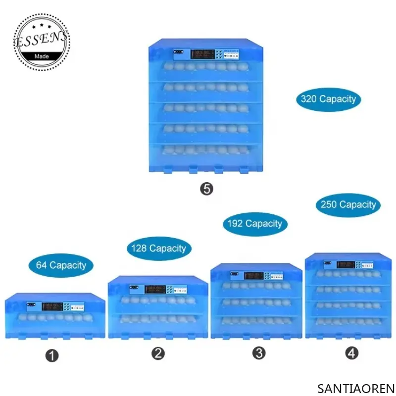 Factory Supply Small Egg Incubator High Accuracy Automatic Chicken Egg Incubator Hatching Machine