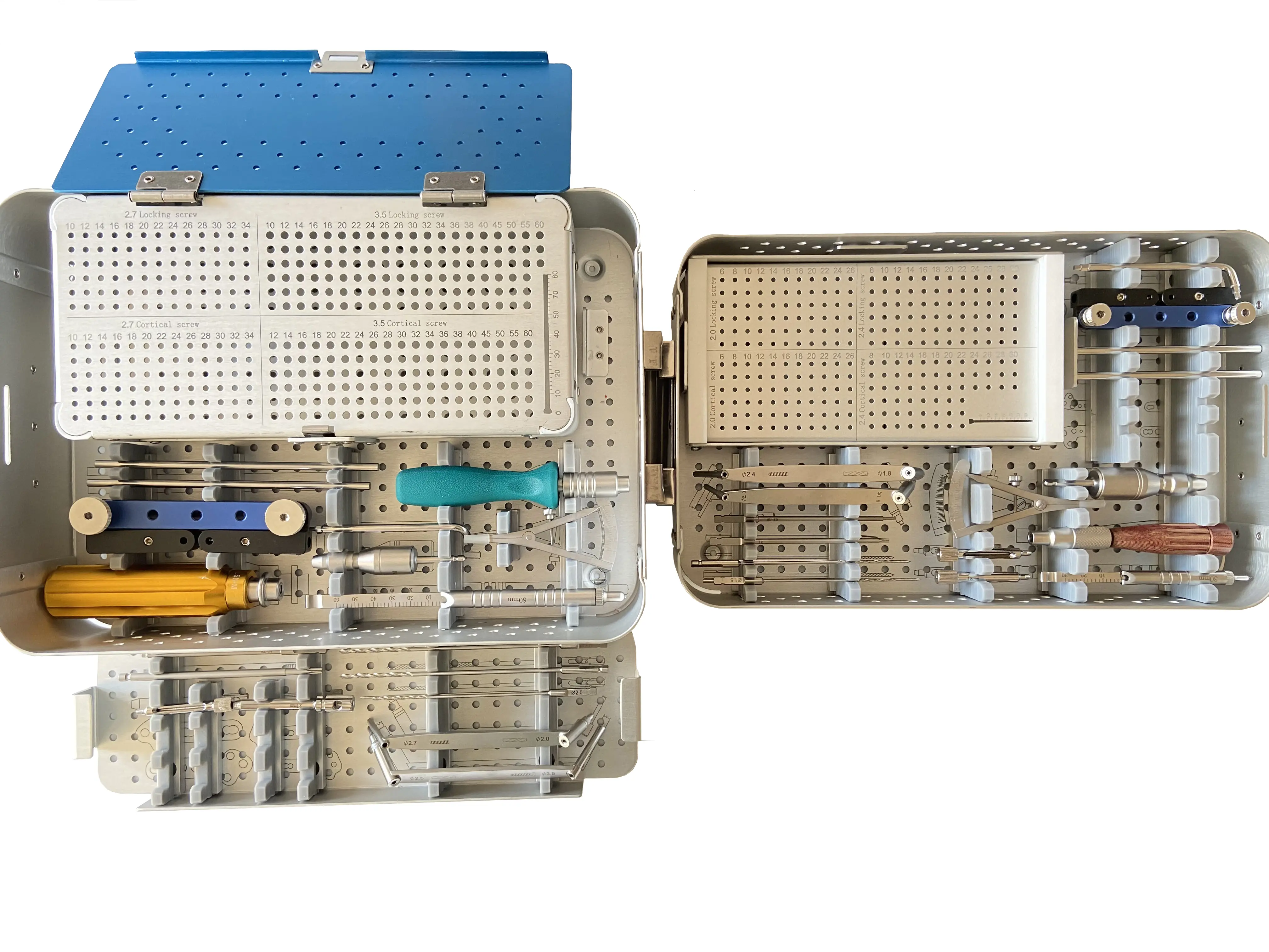 TPLO Locking Plate Instrument Kit Orthopedic Surgical Instruments for Pet Diagnostics and Treatment