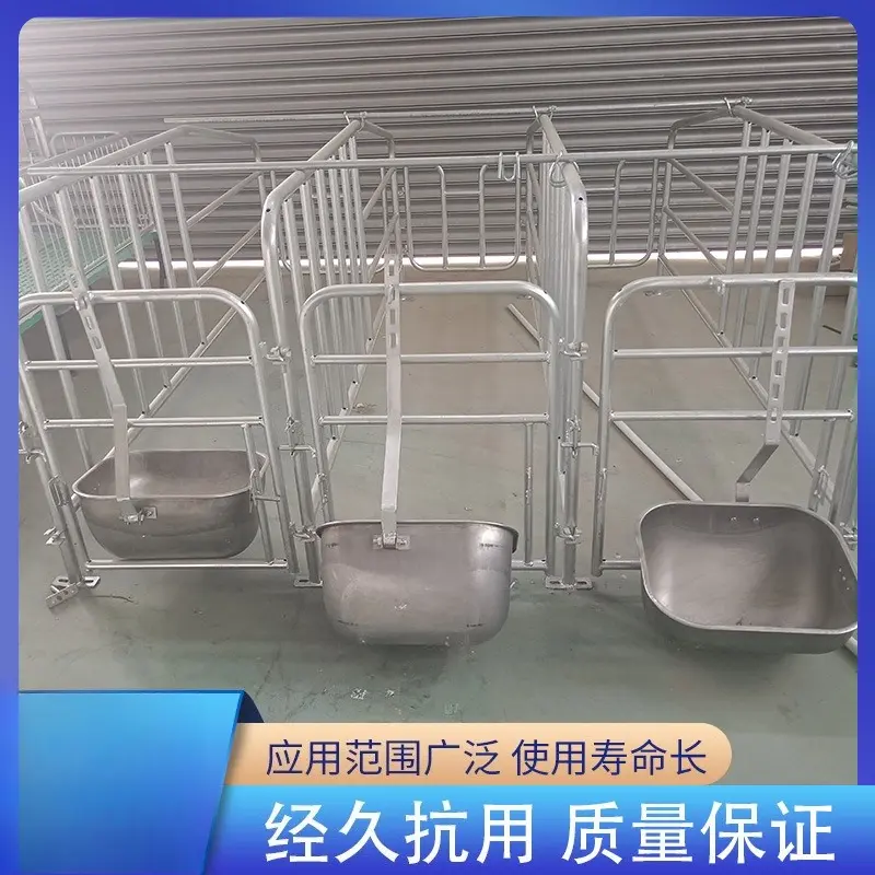 Customized Pig Breeding Equipment Piggery Sow Gestation Cage pig pen sow stall