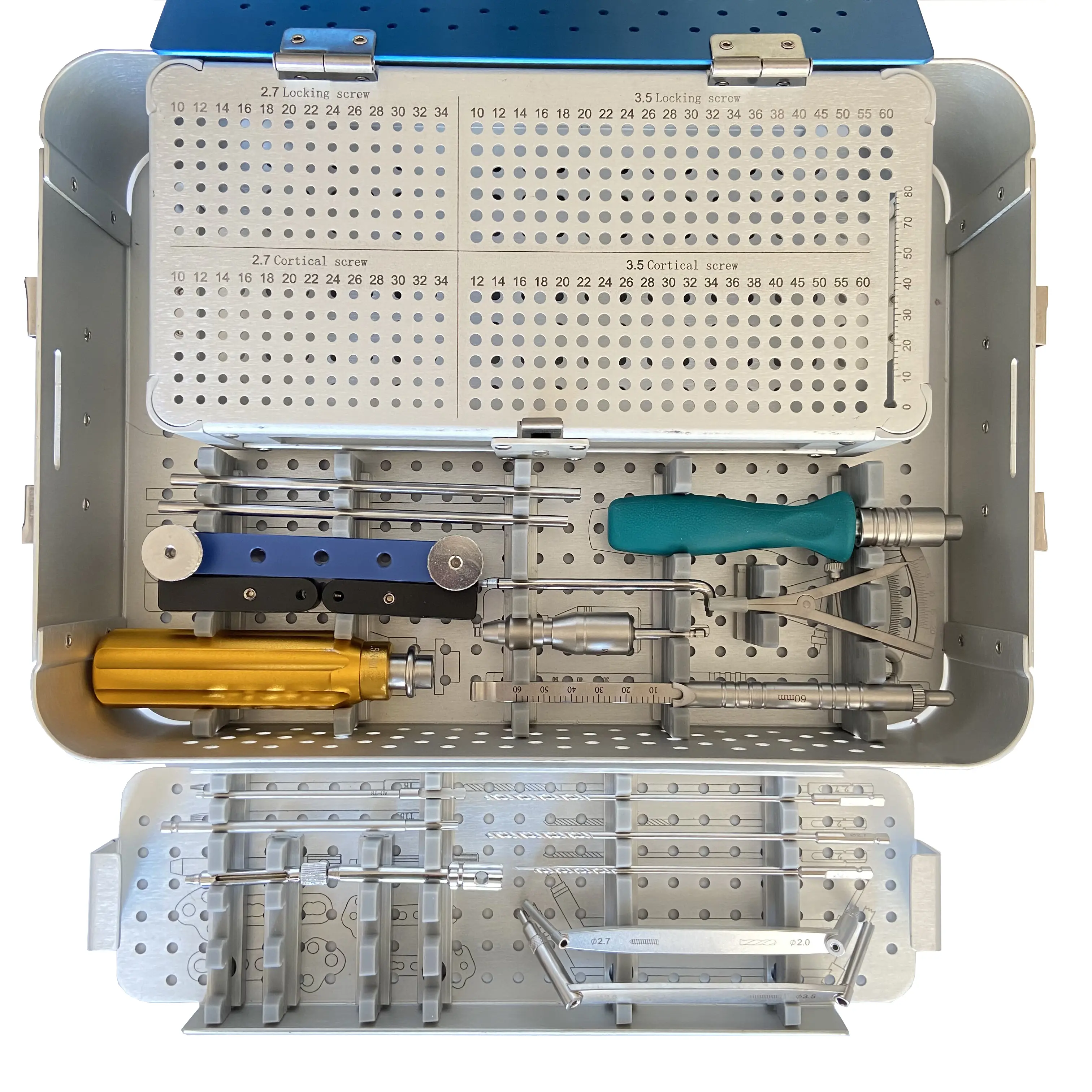 TPLO Locking Plate Instrument Kit Orthopedic Surgical Instruments for Pet Diagnostics and Treatment