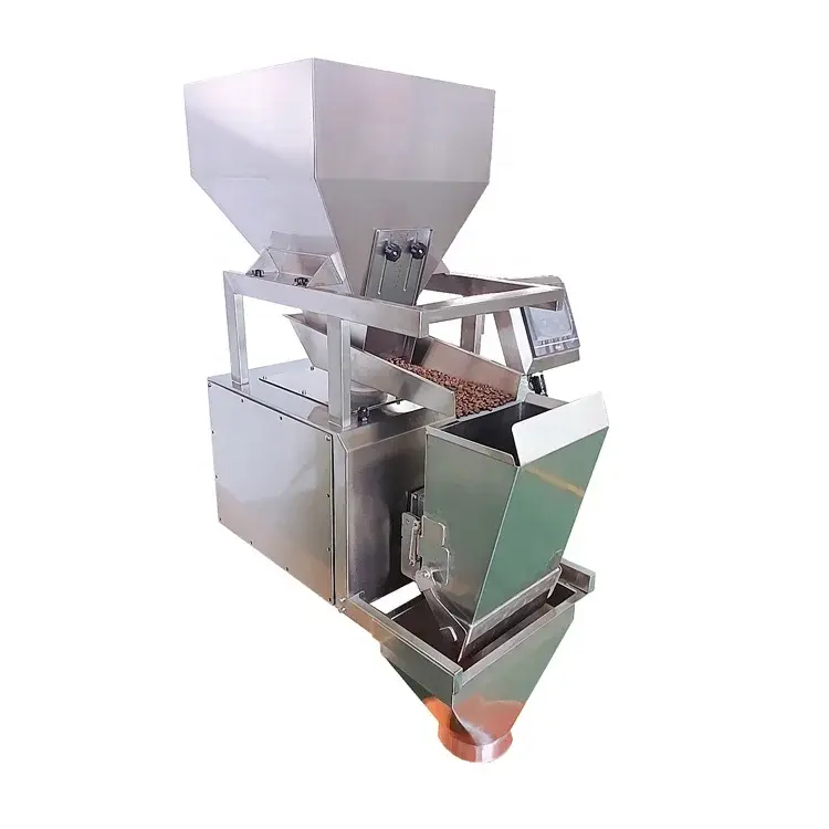 One head linear  weigher 100g-5kg coffee beans dog food cat food pet food weight dispenser linear scale