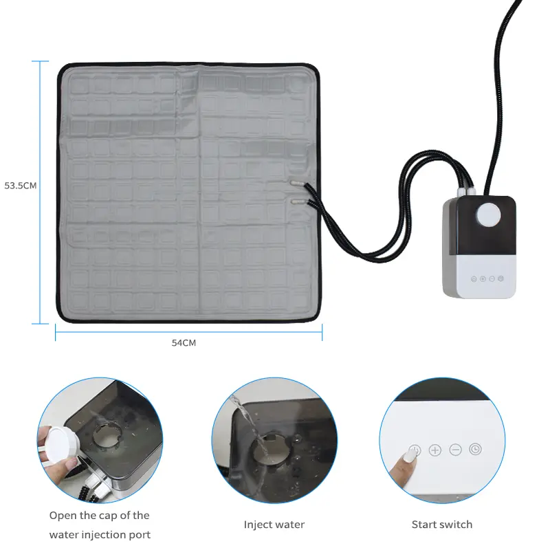 100% Polyester Summer Cooling Pet Mat Knitted Cooling Blanket Pet Ice Pad for Lowering Dog and Cat Temperature