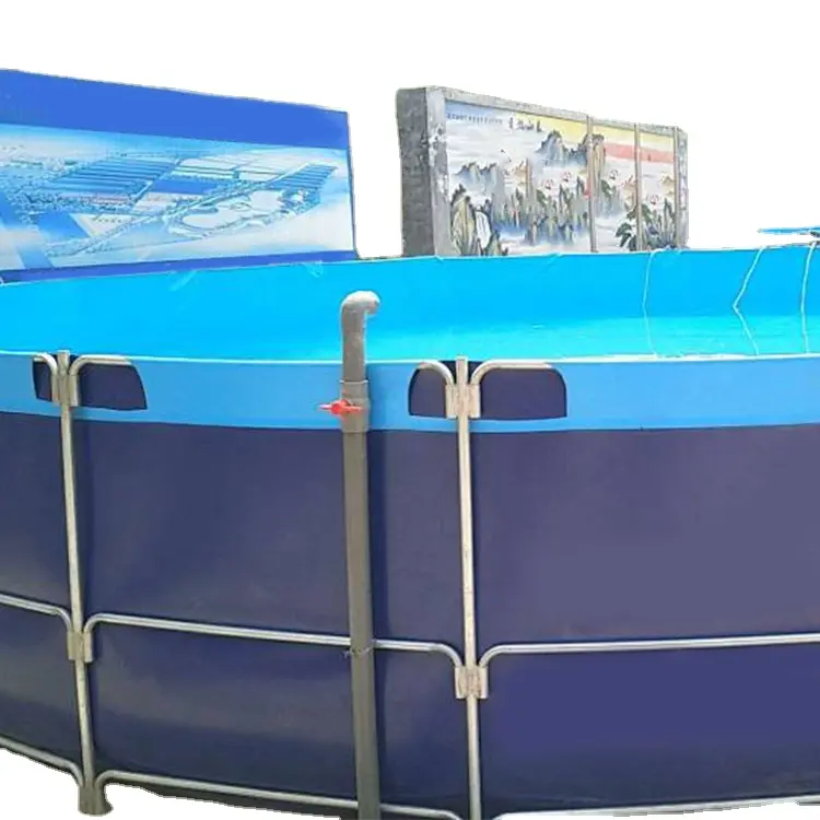 Plastic Fish Tank for Aquaculture Big Round Farming System for Fish Pond Water Equipment for Farm Use