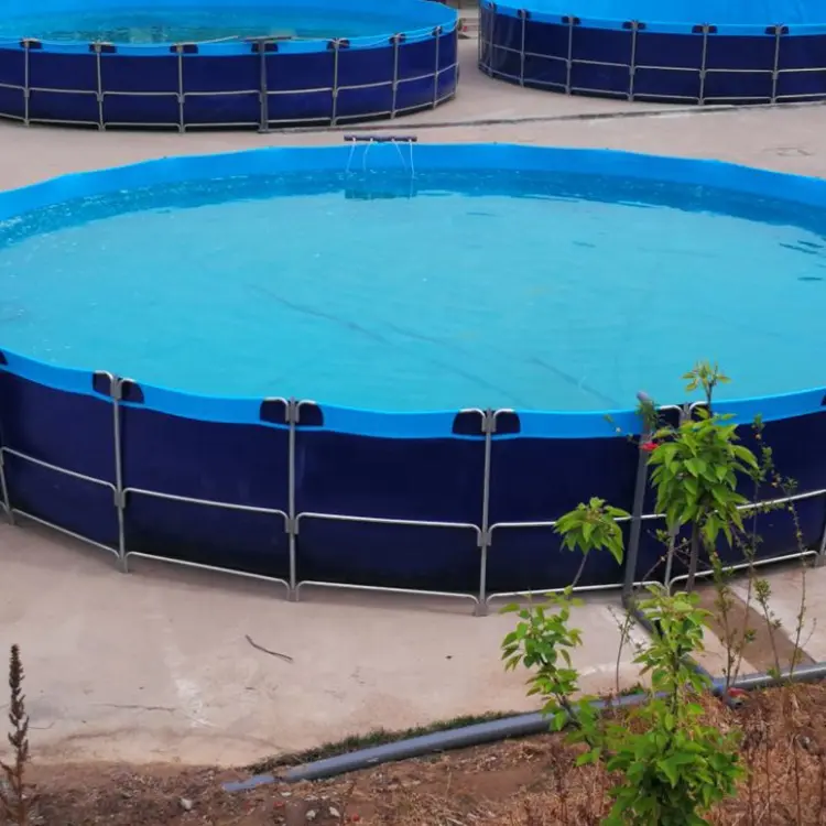 Plastic Fish Tank for Aquaculture Big Round Farming System for Fish Pond Water Equipment for Farm Use
