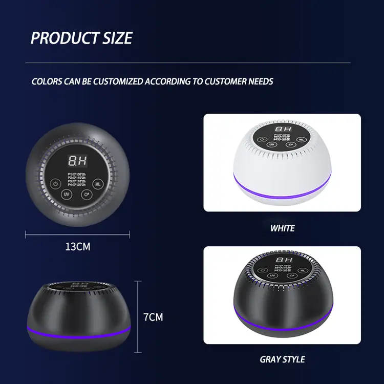 Smart Home Pet Air Purifiercar Ozone Generator With Hang Wall Smart Dog Cat Odor Eliminator Cleaning Machine