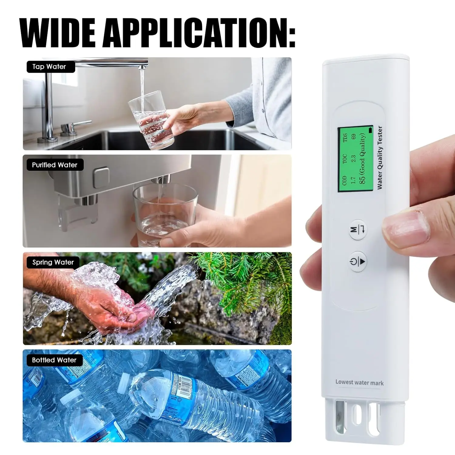 AMT23 Multi-Parameter Water Quality Tester