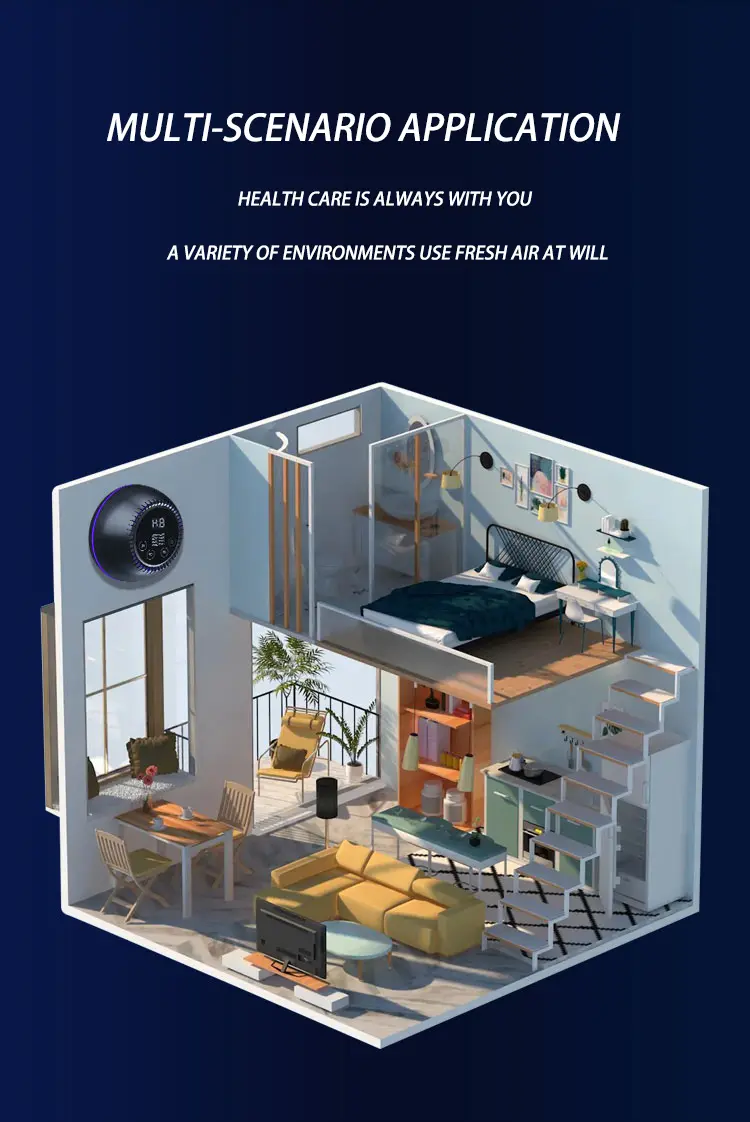 Smart Home Pet Air Purifiercar Ozone Generator With Hang Wall Smart Dog Cat Odor Eliminator Cleaning Machine