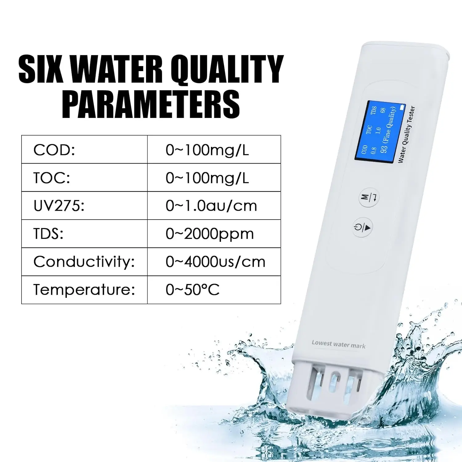 AMT23 Multi-Parameter Water Quality Tester