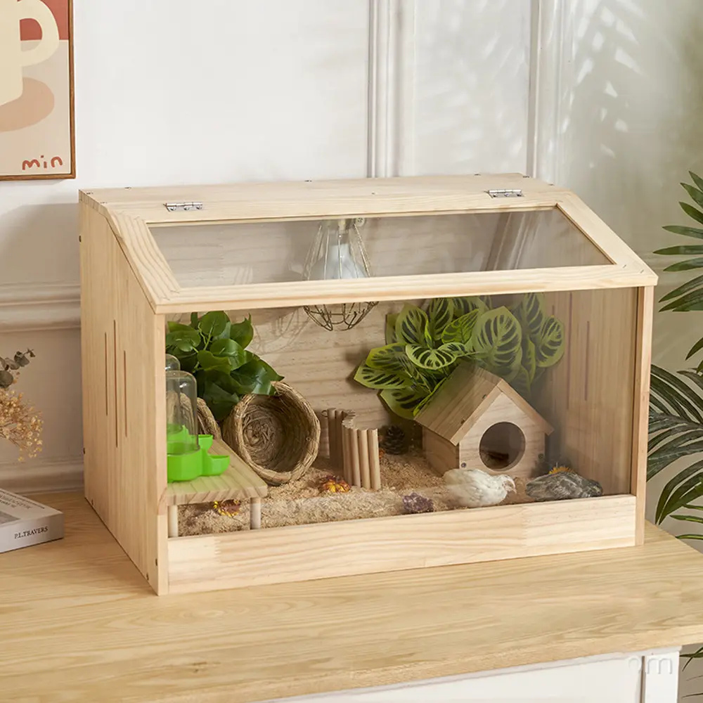 Factory Direct Selling Rutin Chicken Breeding Box Mantis Spider Lizard Horned Frog Crawling Pet Acrylic Transparent Breeding Box