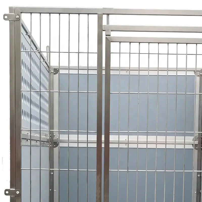 3D Customization Multifunction Pet Kennel Cage Pet Hospital Luxury Kennels Pet Boarding Modular Large Dog Kennel
