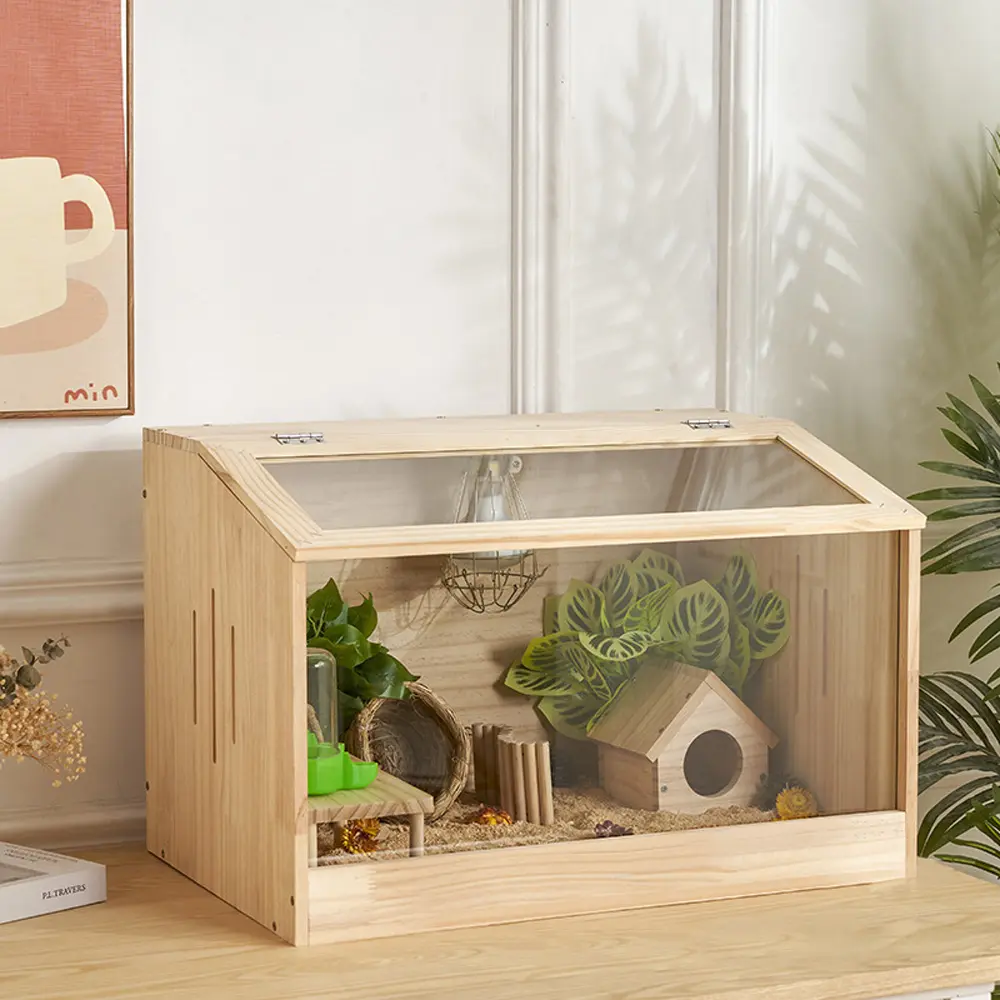 Factory Direct Selling Rutin Chicken Breeding Box Mantis Spider Lizard Horned Frog Crawling Pet Acrylic Transparent Breeding Box