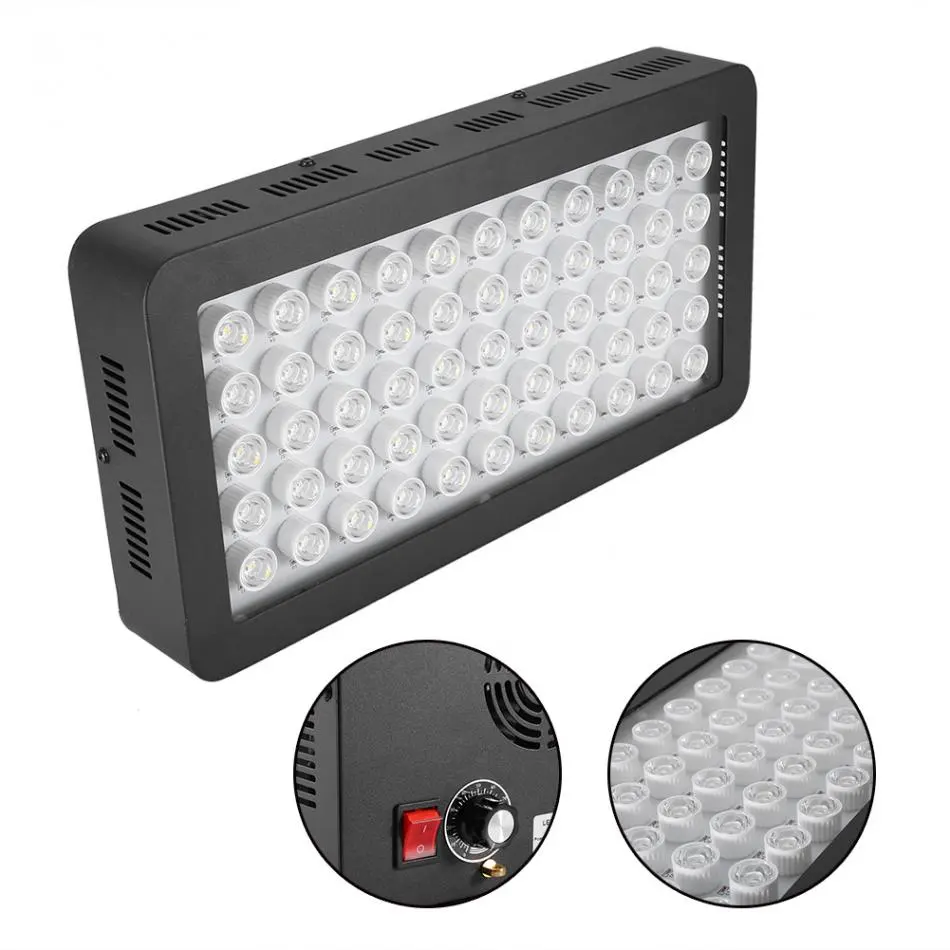 Fish Tank Coral Reef Growth Dimmable Lighting System  Full Spectrum 165W LED Aquarium Lamp
