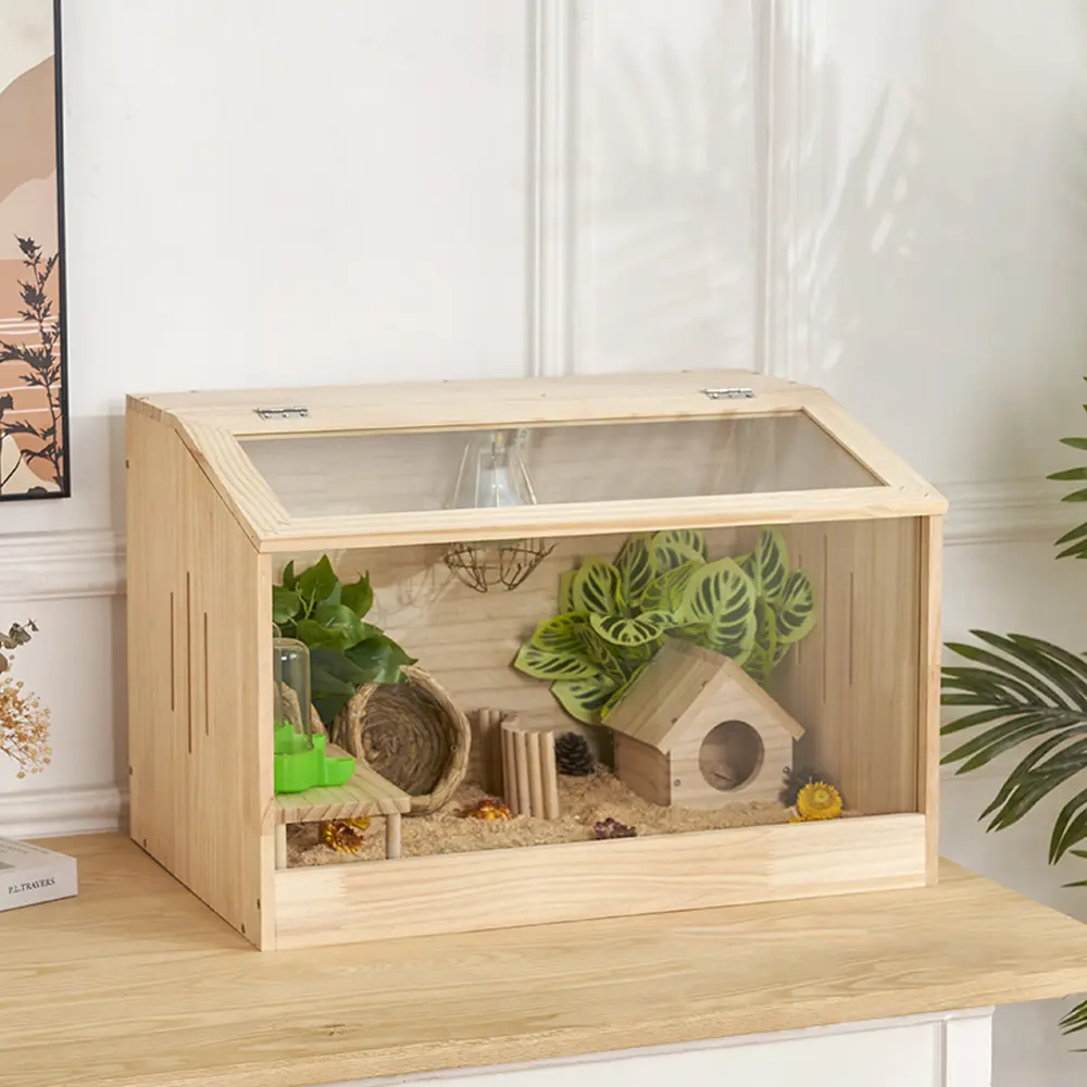 Factory Direct Selling Rutin Chicken Breeding Box Mantis Spider Lizard Horned Frog Crawling Pet Acrylic Transparent Breeding Box
