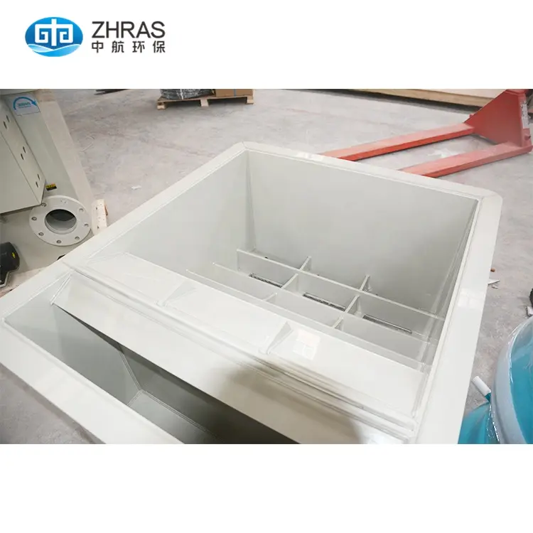 Supply new design self cleaning curved screen filter for aquaculture fish farming