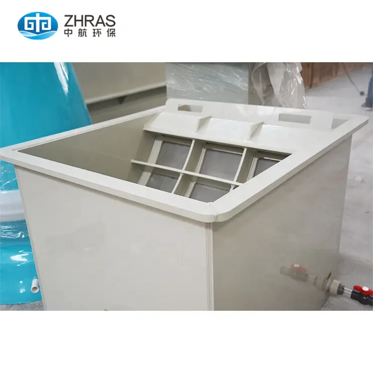 Supply new design self cleaning curved screen filter for aquaculture fish farming