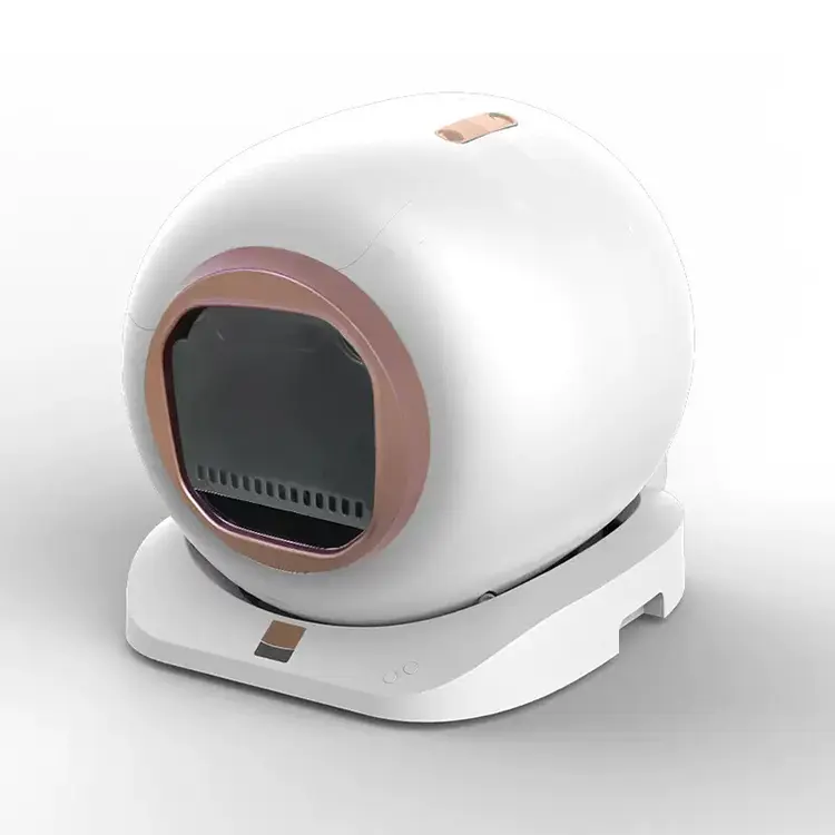 Wholesale Large Automatic Self-Cleaning Electric Cat Litter Pan Low Noise with Pet Care Apps