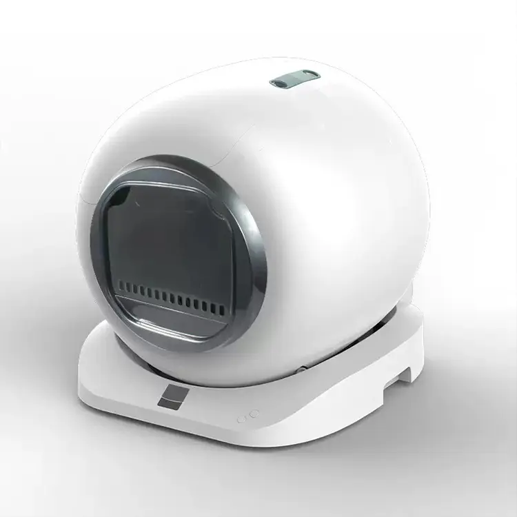 Wholesale Large Automatic Self-Cleaning Electric Cat Litter Pan Low Noise with Pet Care Apps