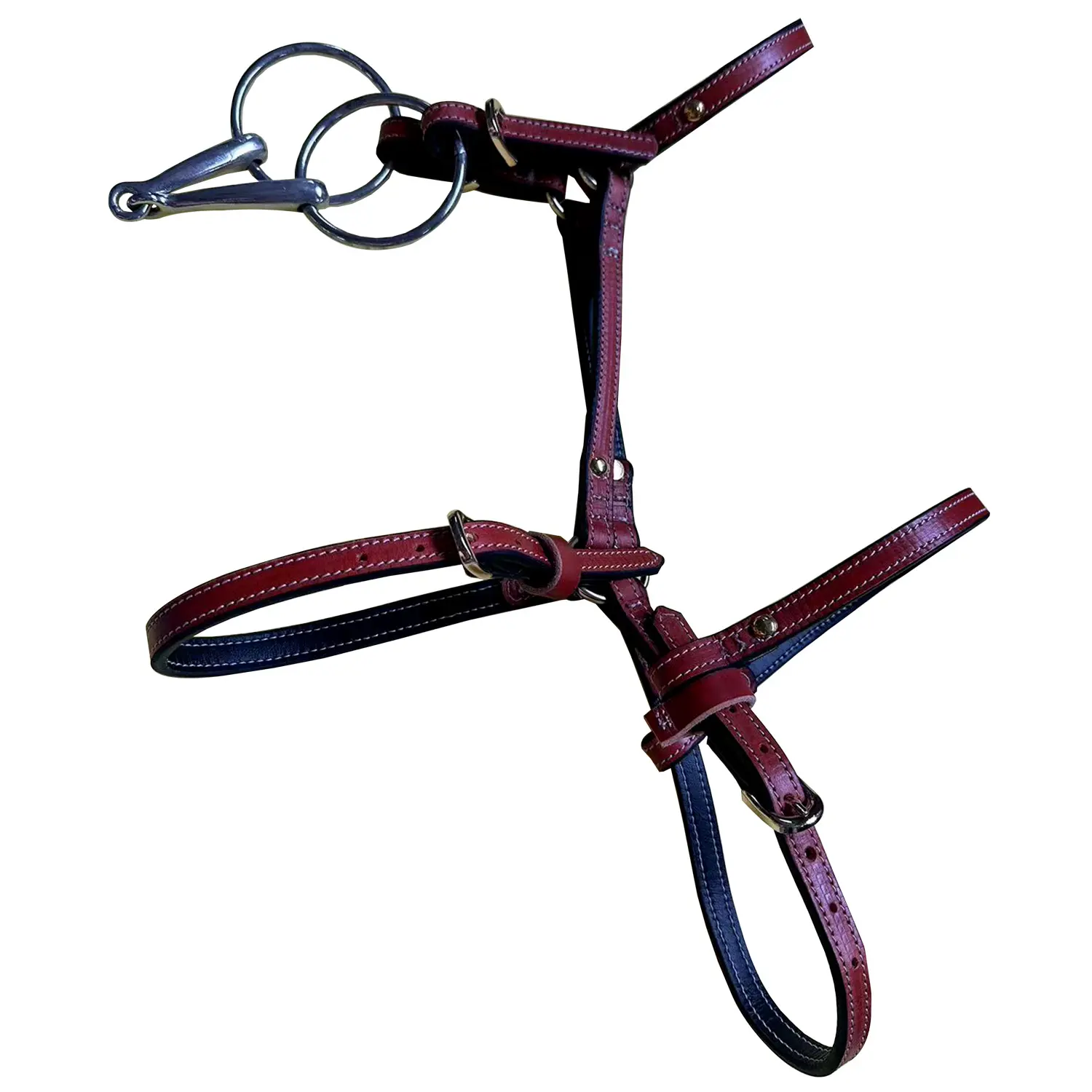 Fancy Leather Horse Bridle With Anatomic Shape and Soft Padded Headpiece for Extra Comfort Horse Bridle