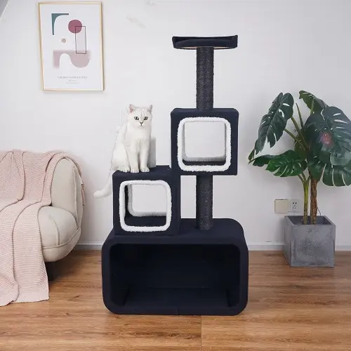 Factory Direct Sale Cats Toy Tree House Accessories Pet Cat Climbing Frame Exercise