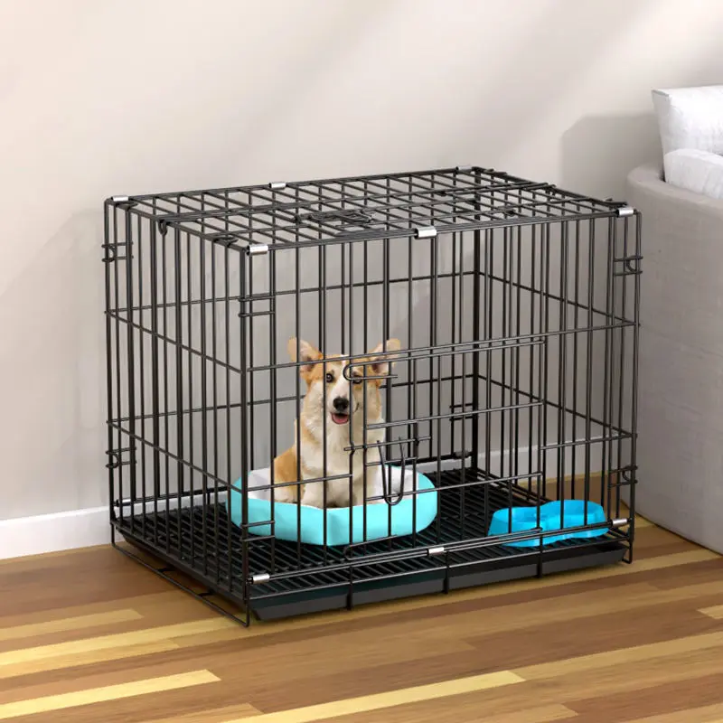 Wholesale Dog Cages Metal Kennels Dog Cage for Large Dog Box Cage