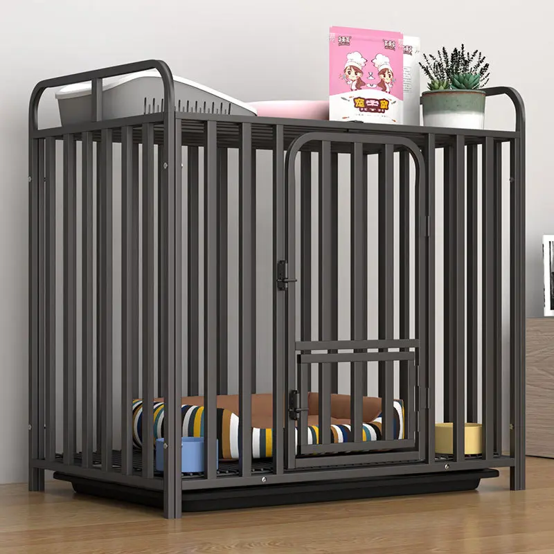 Wholesale Dog Cages Metal Kennels Dog Cage for Large Dog Box Cage