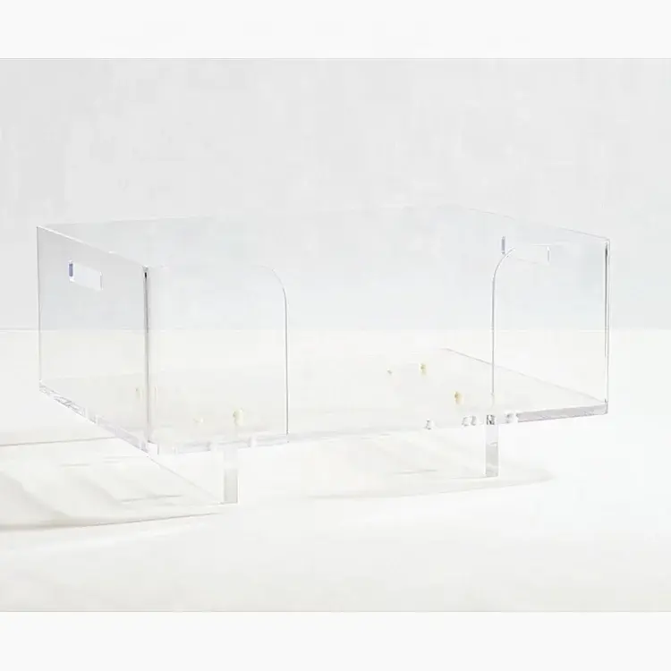 Factory Customized Clear Acrylic Pet Bed Modern Dog Bed Pet plastic bed