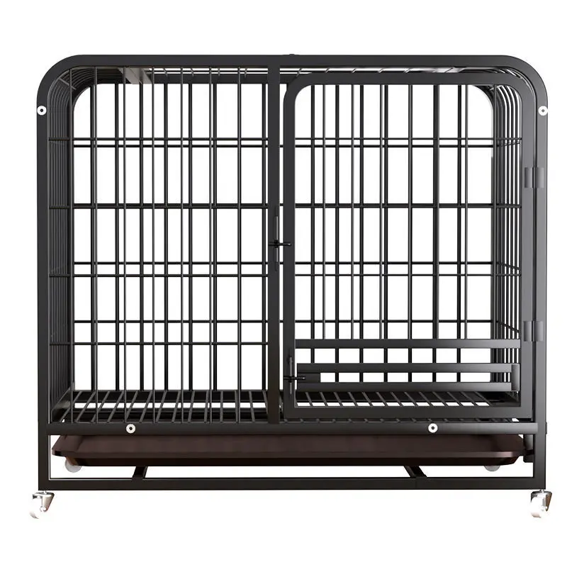 Wholesale Dog Cages Metal Kennels Dog Cage for Large Dog Box Cage