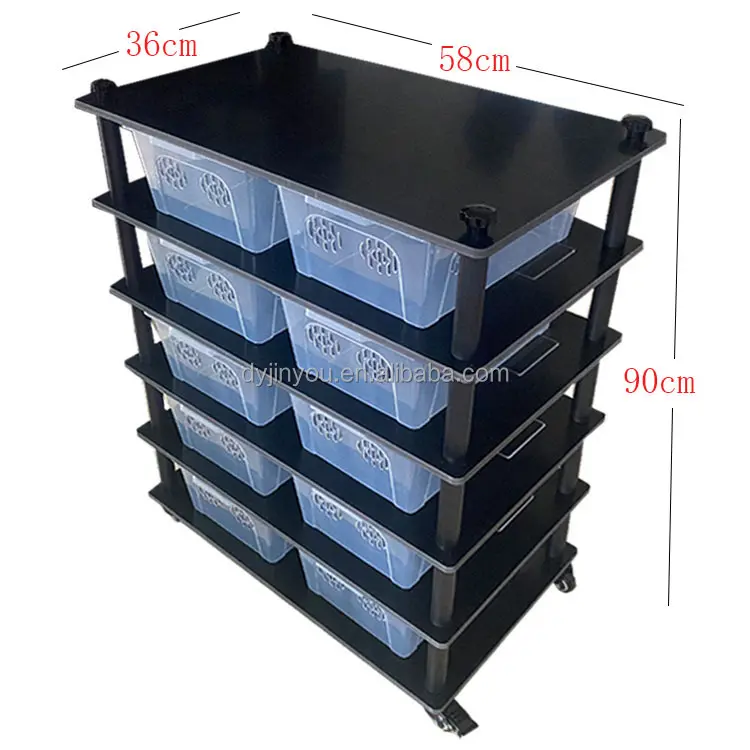 2023 Flat Pack Reptile Supplies Display Shelf Ciliary Horn Lizard Tortoise Leopard Gecko Chameleon Breeding Box Reptile Shelf