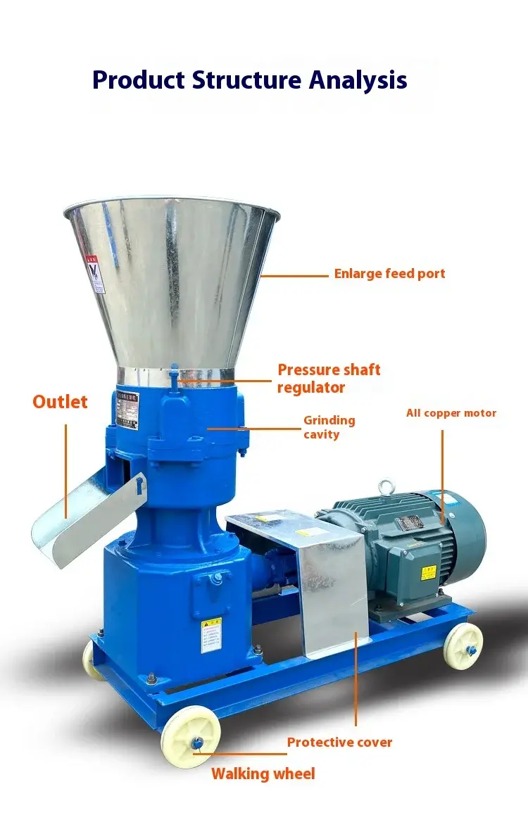 220V Small Home Feed Capsules Machine for Chicken Duck Goose Pig Cow Sheep Rabbit Breeding New Condition for Farm Use