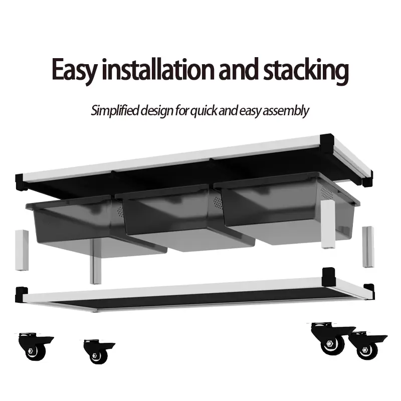 Factory Wholesale New R4 Box Metal Frame Pallet Rack Gecko Rack Toy Snake Rack System Display Cabinet Feeding Box