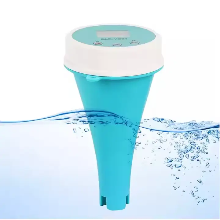 New Bluetooth Connection APP 6-in-1 Swimming Pool Water Quality Meter PH/ORP/EC/TDS Temperature CL Residual Chlorine Tester Pool